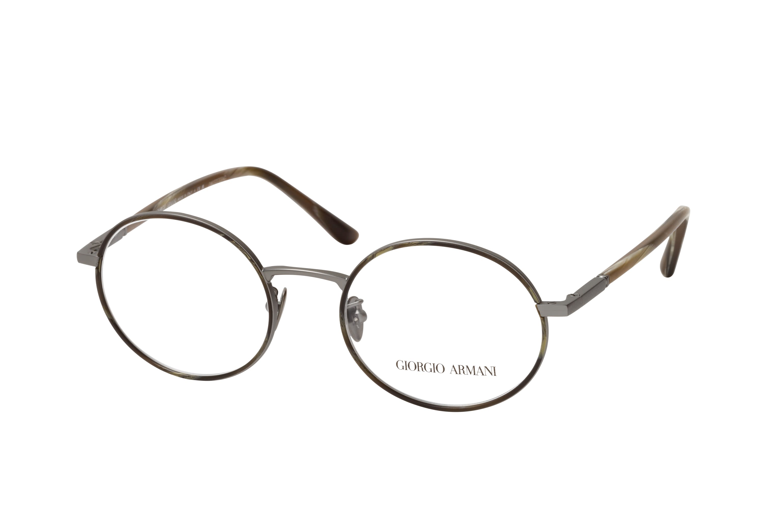 Giorgio armani round glasses sales