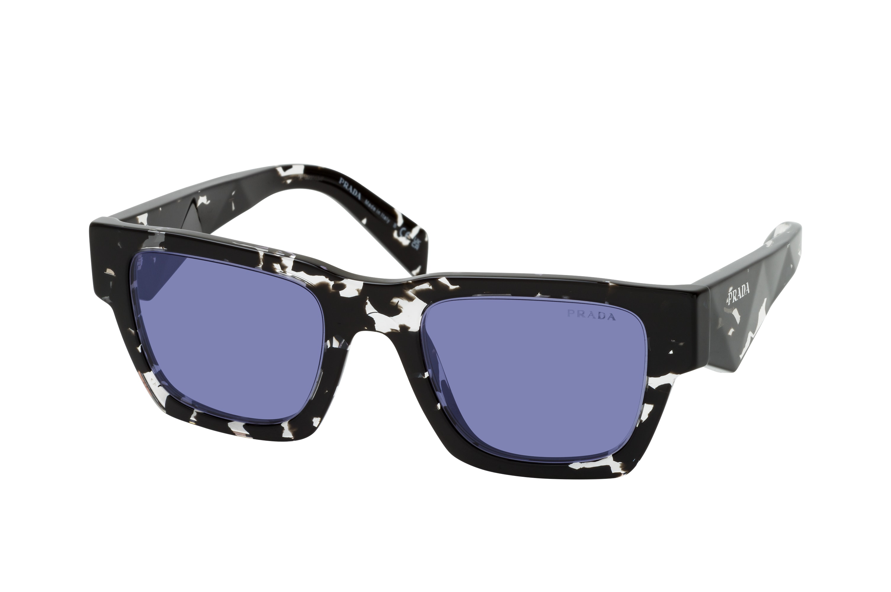 Prada blue lens sunglasses best sale