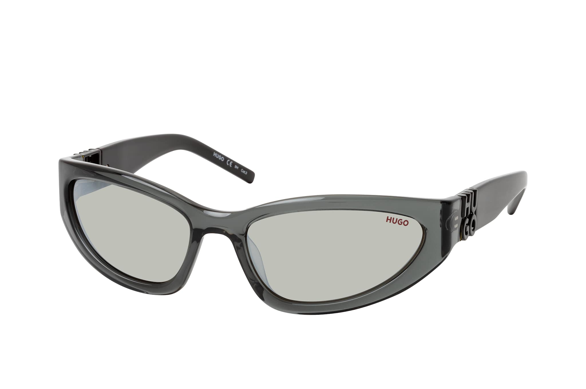 Hugo Grey-acetate sunglasses with 3D monogram övrigt herr – bild 4