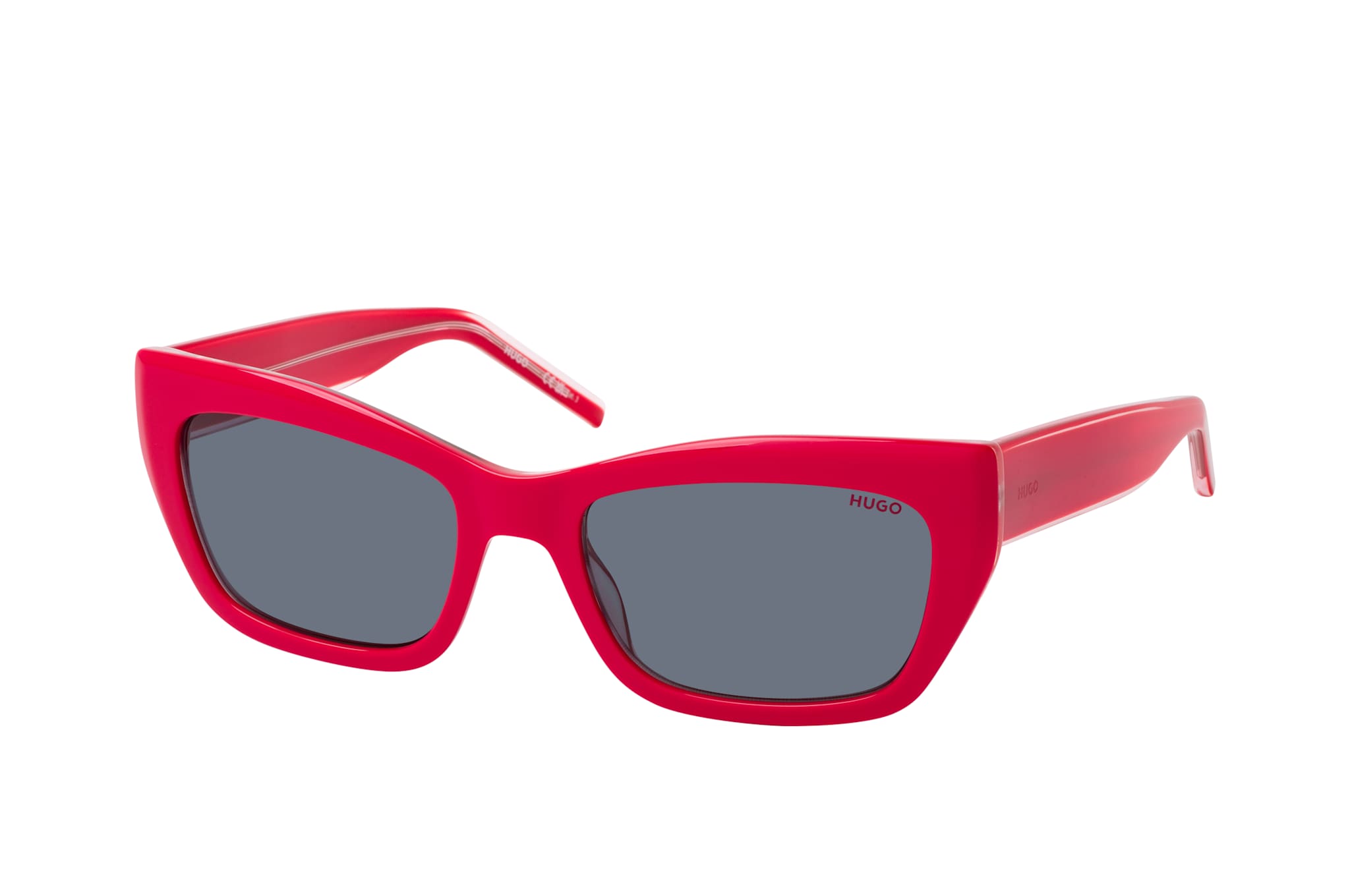 Hugo Red-acetate sunglasses with layered temples solglasögon dam – bild 4