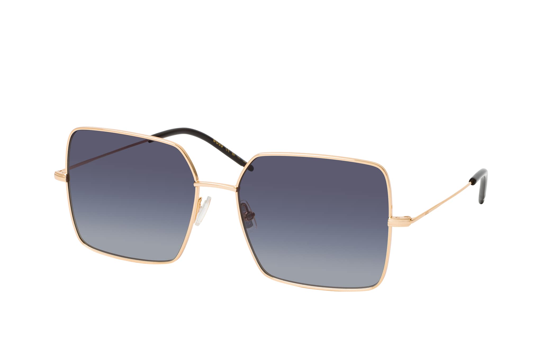 Hugo Boss Mörkgrå SF Lens Rose Gold Solglasögon herr – bild 3
