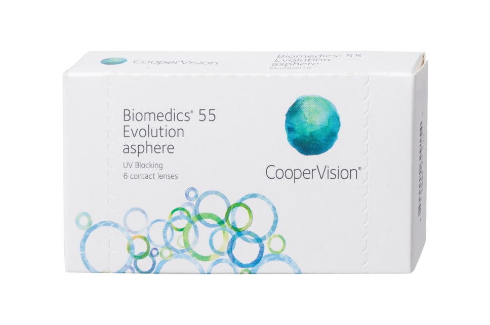 Biomedics 55 Evolution UV 1x6 Cooper Vision