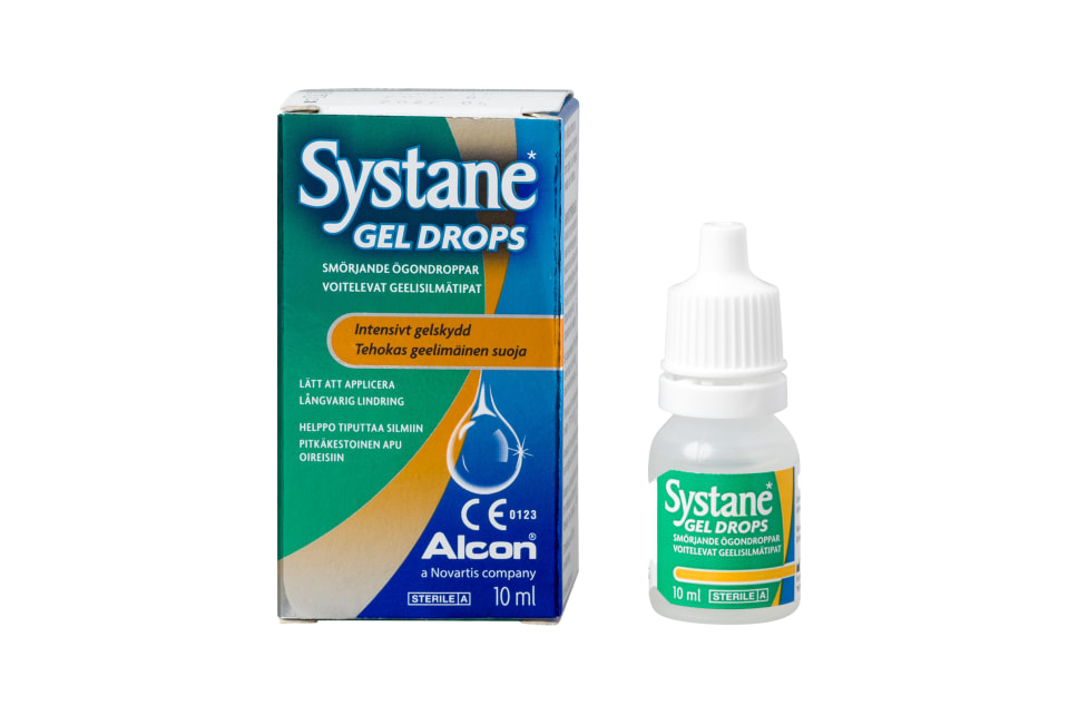  Systane Gel Drops 10 ml frontvisning