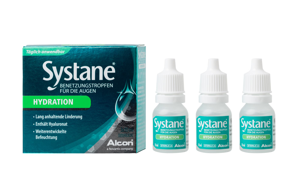  Systane Hydration 3 x 10ml Frontansicht