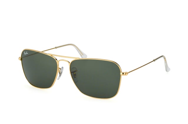 Ray-Ban Caravan RB 3136 001, AVIATOR Sunglasses, UNISEX, available with prescription