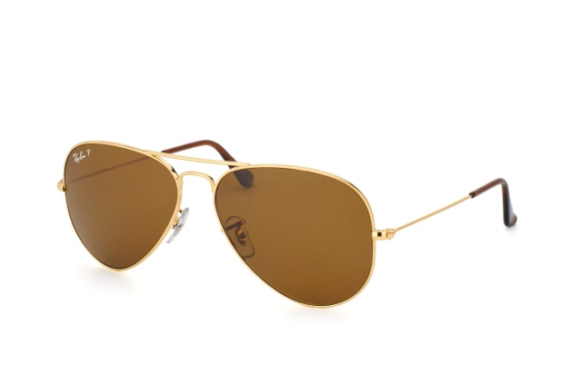 Ray-Ban Aviator large RB 3025 001/57, AVIATOR Sunglasses, UNISEX, polarised, available with prescription