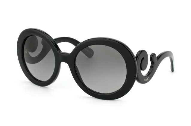 Prada PR 27NS 1AB3M1, ROUND Sunglasses, FEMALE