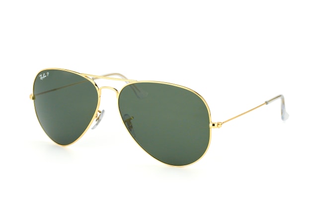 Ray-Ban Aviator RB 3025 001/58 large polarized, AVIATOR Sunglasses, MALE, polarised