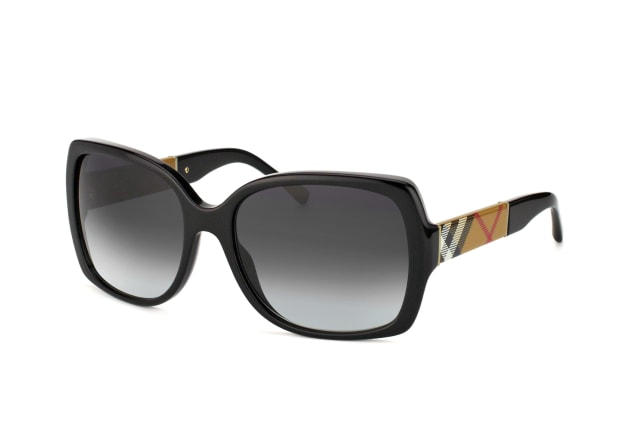 Burberry BE 4160 3433/8G, BUTTERFLY Sunglasses, FEMALE