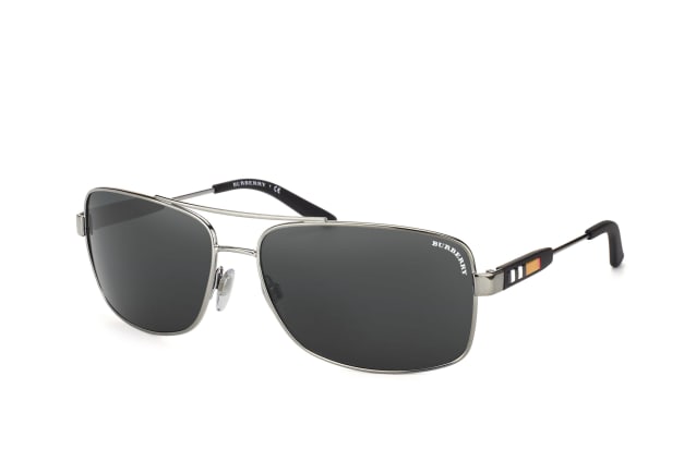 Burberry BE 3074 1003/87, AVIATOR Sunglasses, MALE