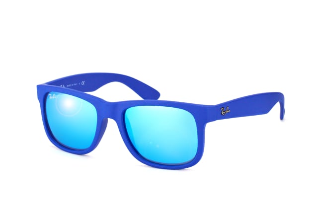 Ray-Ban Justin RB 4165 6088/55 small, SQUARE Sunglasses, UNISEX, available with prescription