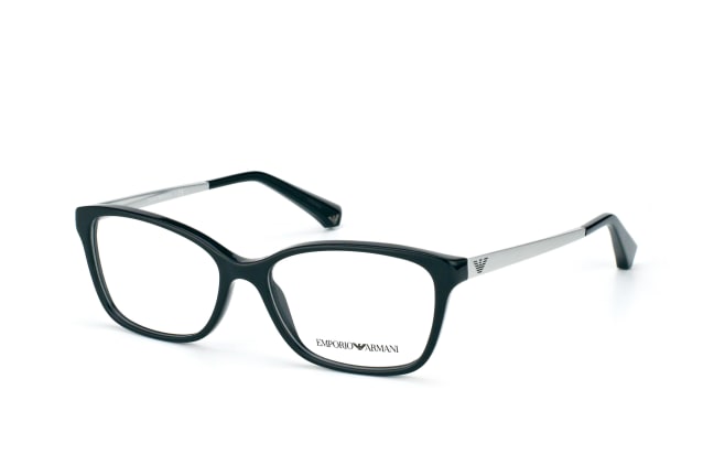 Emporio Armani EA 3026 5017, including lenses, RECTANGLE Glasses, FEMALE