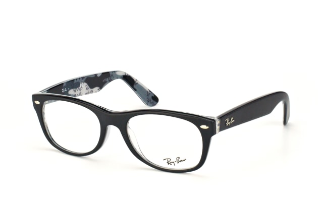 Ray-Ban New Wayfarer RX 5184 5405, including lenses, SQUARE Glasses, UNISEX