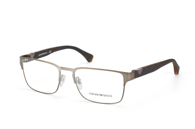 Emporio Armani EA 1027 3003, including lenses, RECTANGLE Glasses, MALE