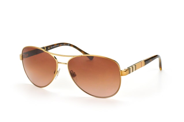 Burberry BE 3080 1145/13, AVIATOR Sunglasses, FEMALE Burberry BE 3080 1145/13, AVIATOR Sunglasses, FEMALE