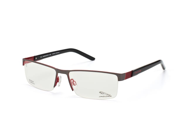 Jaguar 33563 892, including lenses, RECTANGLE Glasses, MALE