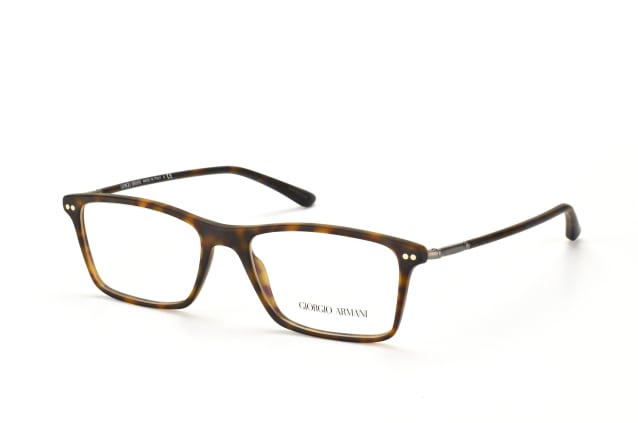 Giorgio Armani AR 7037 5089, including lenses, RECTANGLE Glasses, MALE