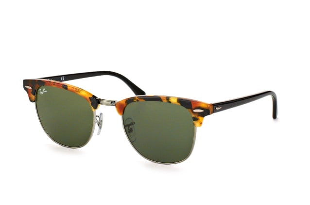 Ray-Ban Clubmaster RB 3016 1157 large, BROWLINE Sunglasses, UNISEX, available with prescription