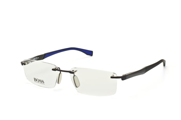 BOSS BOSS 0710 AAB, including lenses, RECTANGLE Glasses, MALE