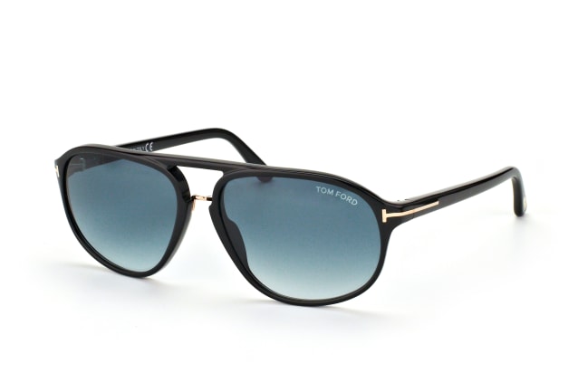 Tom Ford Jacob FT 0447/S 01P, AVIATOR Sunglasses, MALE