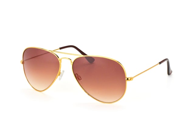 Mister Spex Collection Tom 2004 010 large, AVIATOR Sunglasses, FEMALE, available with prescription