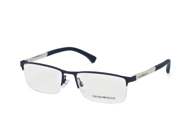 Emporio Armani EA 1041 3131, including lenses, RECTANGLE Glasses, MALE