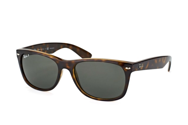 Ray-Ban Wayfarer RB 2132 902/58 Xlarge, RECTANGLE Sunglasses, MALE, polarised, available with prescription