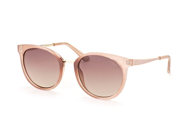 Guess GU 7459 57F, ROUND Sunglasses, FEMALE, available with prescription