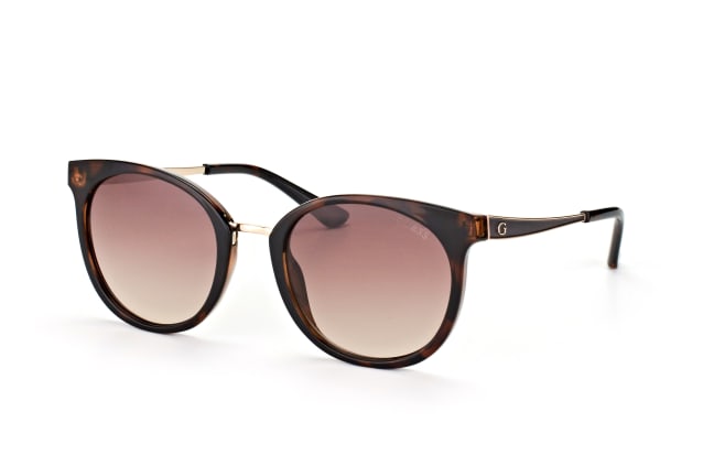 Guess GU 7459 52F, ROUND Sunglasses, FEMALE, available with prescription