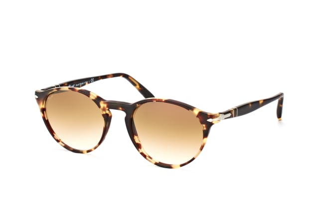 Persol PO 3092SM 9005/51, ROUND Sunglasses, MALE, available with prescription
