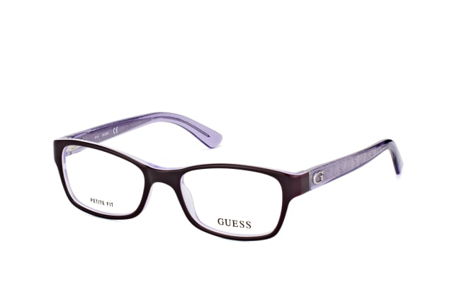 Guess GU 2591/V 081, including lenses, RECTANGLE Glasses, FEMALE