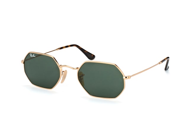 Ray-Ban Octagonal RB 3556N 001, ROUND Sunglasses, UNISEX, available with prescription