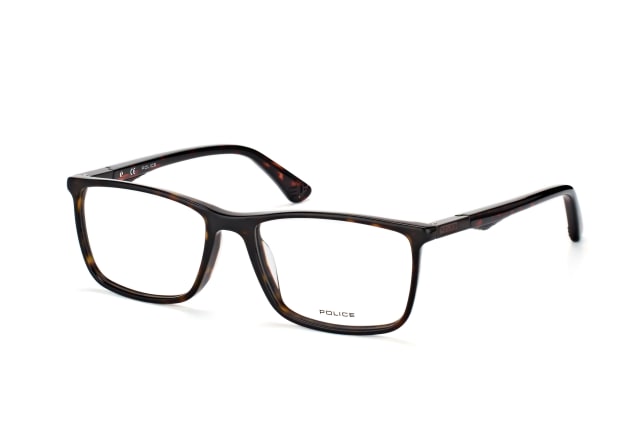 Police Brooklyn 4 VPL 393 0722, including lenses, RECTANGLE Glasses, MALE