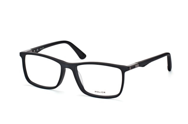 Police Brooklyn 4 VPL 393 0703, including lenses, RECTANGLE Glasses, MALE
