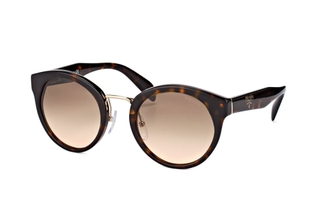 Prada PR 05TS 2AU-3D0, ROUND Sunglasses, FEMALE