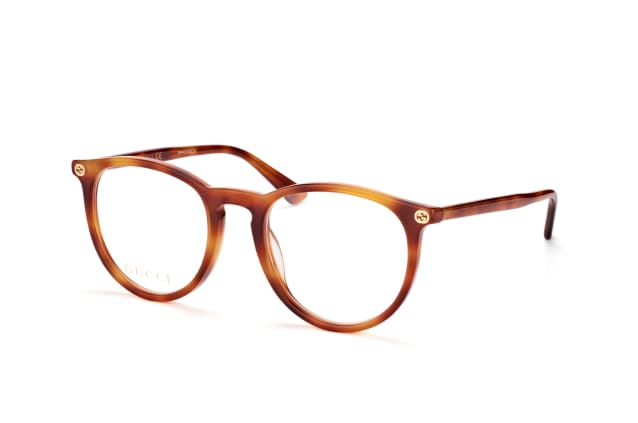 Gucci GG 0027O 003, including lenses, ROUND Glasses, FEMALE