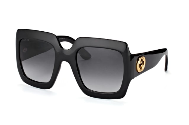 Gucci GG 0053S 001, SQUARE Sunglasses, FEMALE
