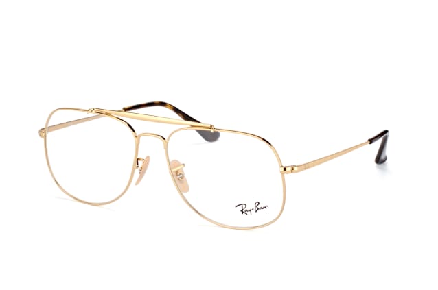 Ray-Ban RX 6389 2500, including lenses, AVIATOR Glasses, MALE