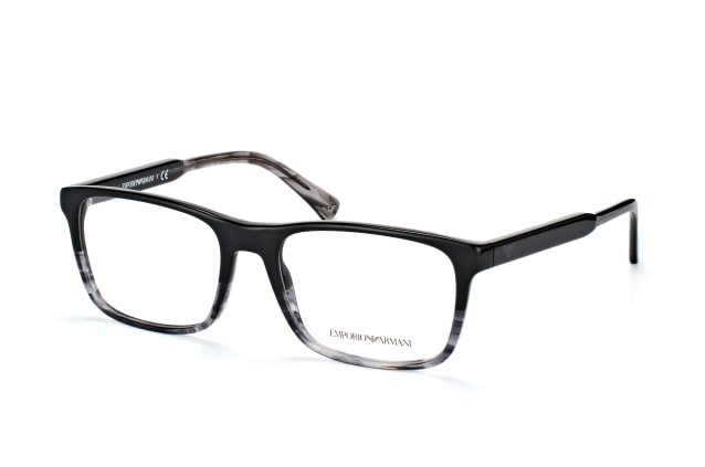 Emporio Armani EA 3120 5566, including lenses, SQUARE Glasses, MALE