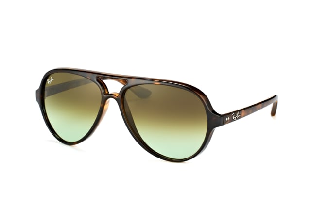 Ray-Ban Cats 5000 RB 4125 710/A6, AVIATOR Sunglasses, UNISEX
