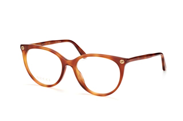 Gucci GG 0093O 003, including lenses, ROUND Glasses, FEMALE