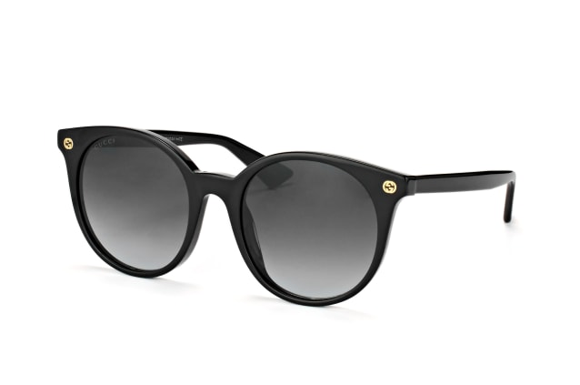 Gucci GG 0091S 001, ROUND Sunglasses, FEMALE, available with prescription