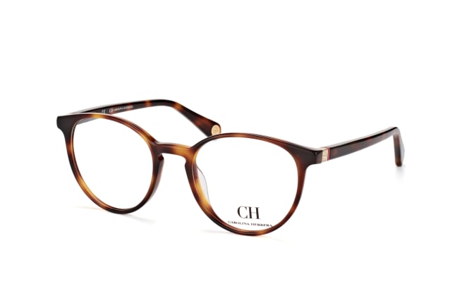 Carolina Herrera VHE 766 0752, including lenses, ROUND Glasses, FEMALE