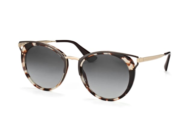 Prada PR 66TS UAO-5D1, ROUND Sunglasses, FEMALE, available with prescription