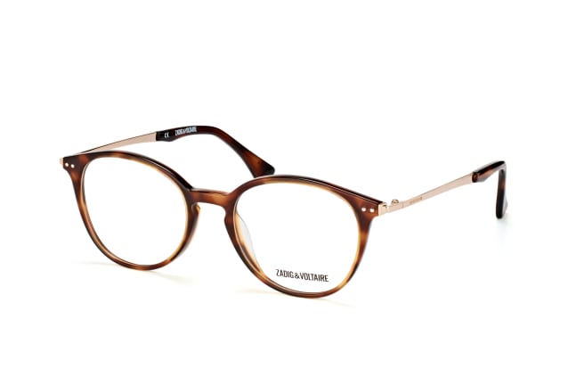 ZADIG & VOLTAIRE VZV 048 0909, including lenses, ROUND Glasses, UNISEX