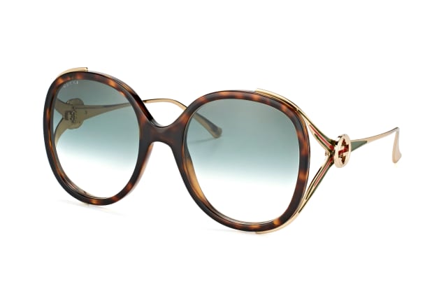 Gucci GG 0226S 003, BUTTERFLY Sunglasses, FEMALE