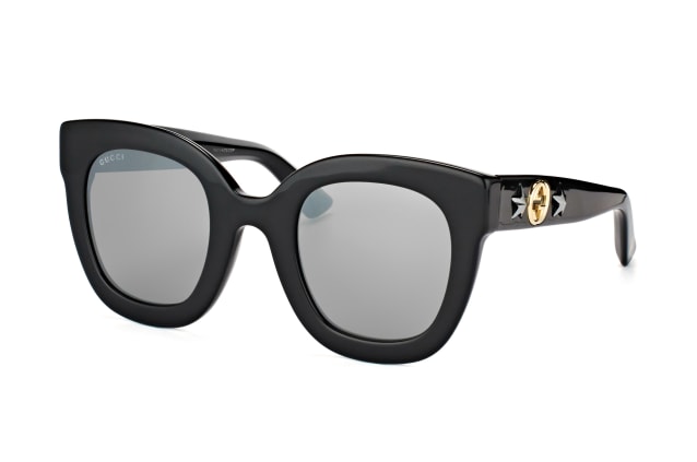 Gucci GG 0208S 002, BUTTERFLY Sunglasses, FEMALE, available with prescription