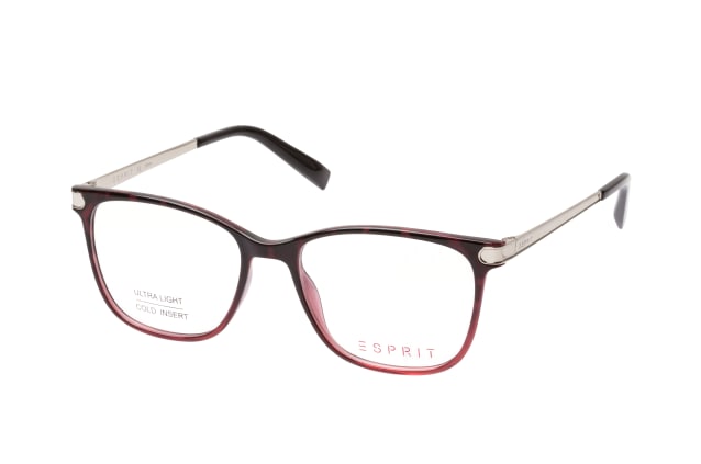 Esprit ET 17548 513, including lenses, SQUARE Glasses, FEMALE