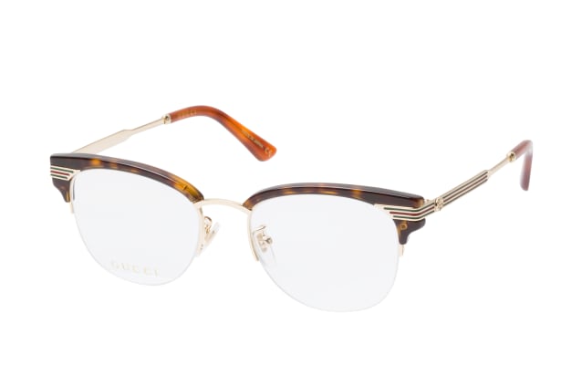 Gucci GG 0201O 002, including lenses, SQUARE Glasses, FEMALE