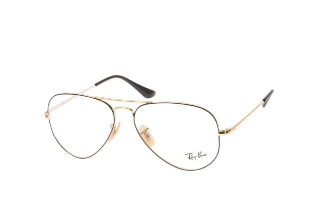 Ray-Ban Aviator RX 6489 2946 L, including lenses, AVIATOR Glasses, UNISEX